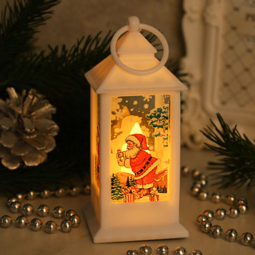 Фонарь светодиодный 13 см / JSFD02white /уп 12/240/новогодний/белый - Галеонтрейд фото 7