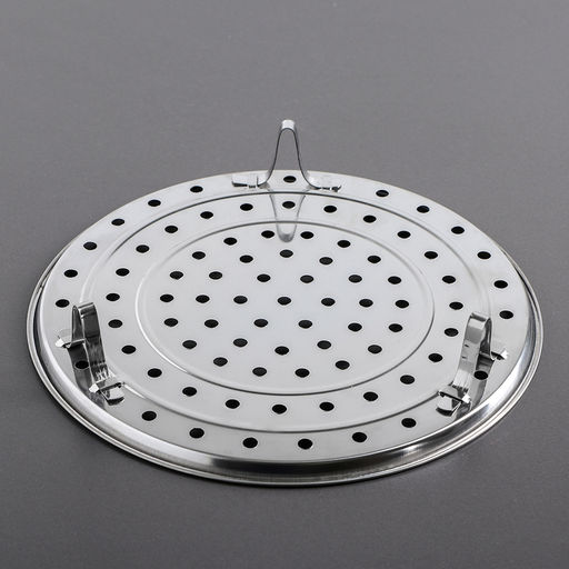 Пароварка, d=26 см, на ножках, нержавеющая сталь, серебристая