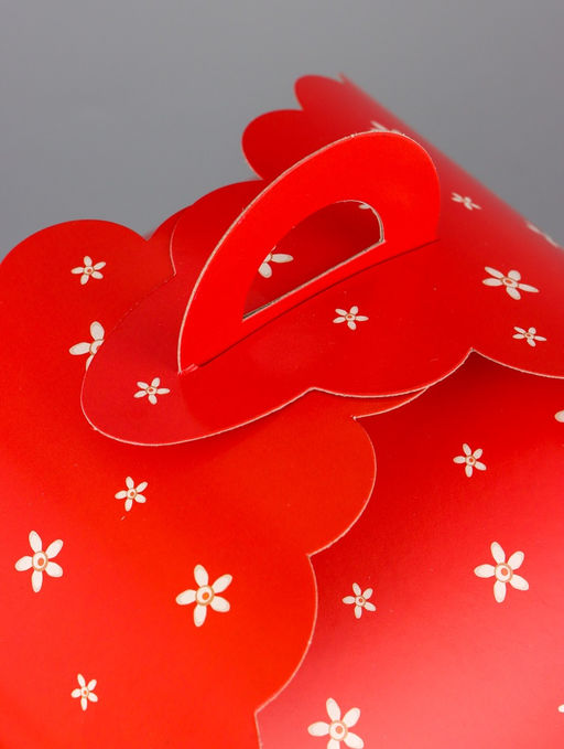 Цена за 5 шт. Коробка подарочная пасхальная Красна девица, 17?17?26 см