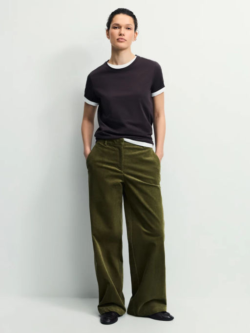 Базовая футболка из хлопка / Zarina  фото 3