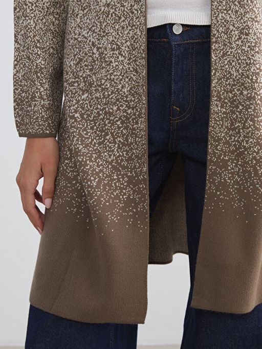 ?al Yaka Desenli Kad?n Triko H?rka