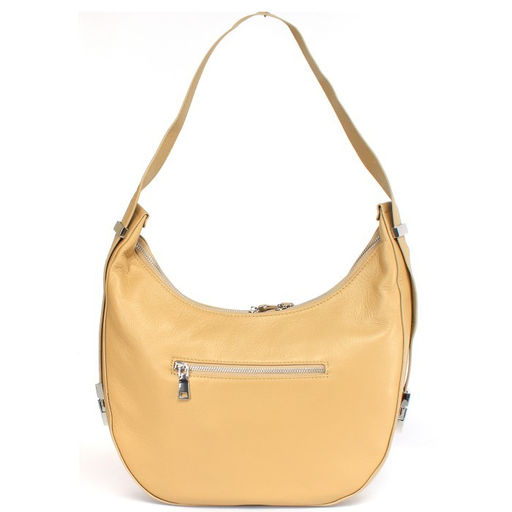 Сумка женская натуральная кожа GU 163-8537, 1отд+еврокарм, бежевый SALE 260168 - Adelia фото 7