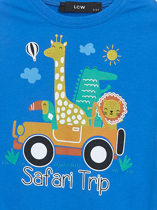 Bisiklet Yaka Kal?n Erkek ?ocuk Sweatshirt - Waikiki фото 2