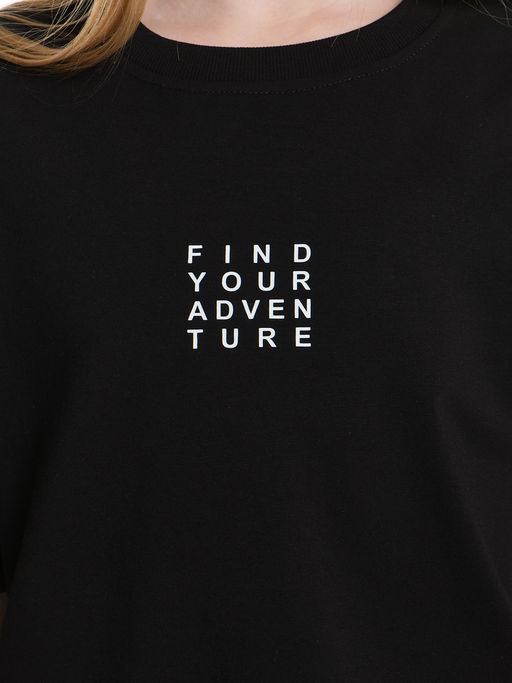 Футболка с принтом 22-9019 белый - Mini maxi фото 14