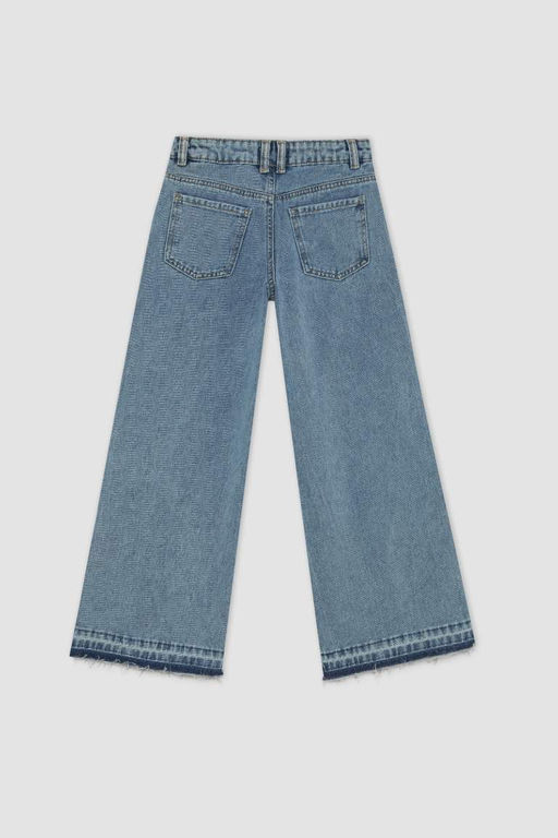 Широкие брюки для девочек - Defacto фото 4