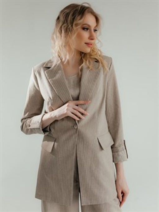 Жакет лен хопок - Волтри фото 4