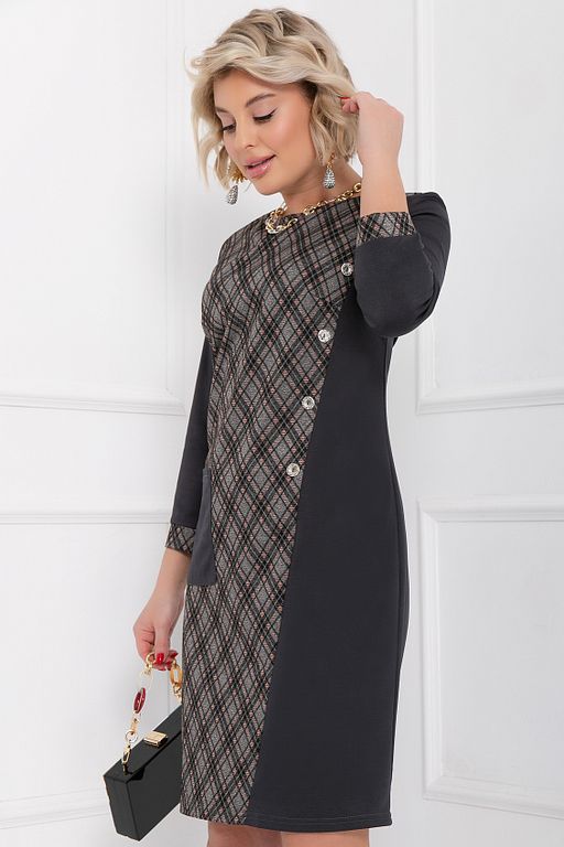 ПЛАТЬЕ ЛОИРИЯ (ГРЕЙ) - Bellovera фото 5