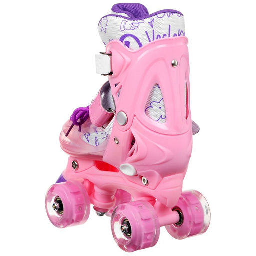 Роликовые кроссовки раздвижные, р. 35-38, колёса световые PU - Simaland фото 4