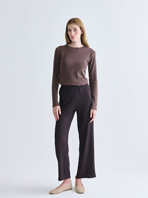 Bisiklet Yaka Kad?n Ti??rt