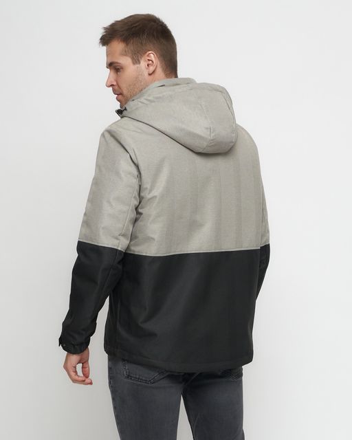 Куртка-анорак спортивная мужская бежевого цвета 3307B - Wonderrman фото 16