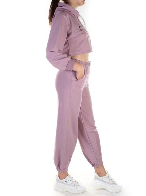 Y316 LILAC Спортивный костюм женский (100% хлопок) - Fashion фото 5