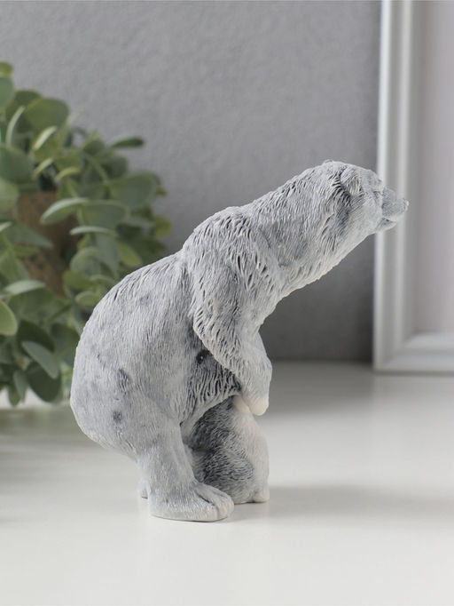 Сувенир "Медведица с медвежонком на задних лапах", 11см