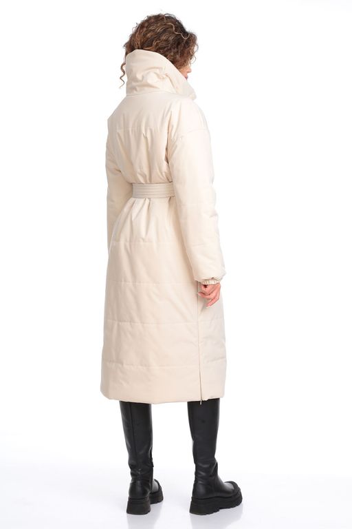 Пальто Golden Valley 7138 молочный  фото 5