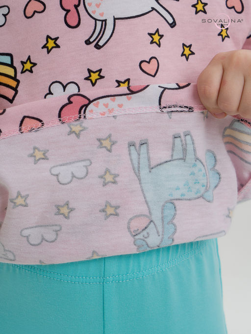 Костюм Мун единорожки на розовом-мятный - Sovalina фото 22
