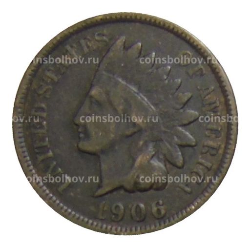 1 цент 1906 года США