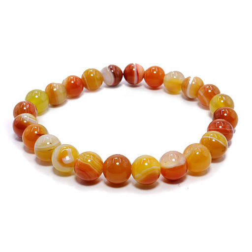 Браслет из камня Солнечный кварц дарует изобилие и карьерный рост