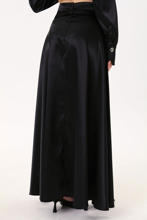 Юбка NIKVA н813-1 черный  фото 2