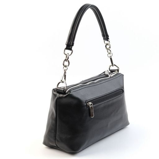 Женская сумка через плечо из эко кожи 1022 815-01 Блек - Cidirro фото 3