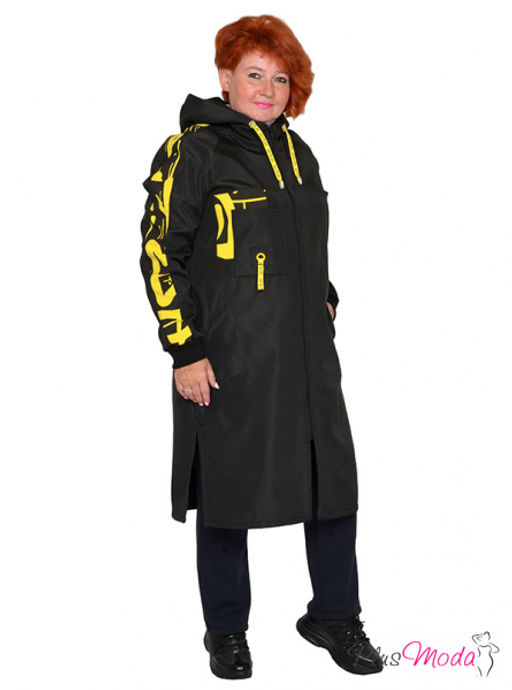 Плащ-пальто Модель №2069 размеры 44-84 - Plusmoda фото 2