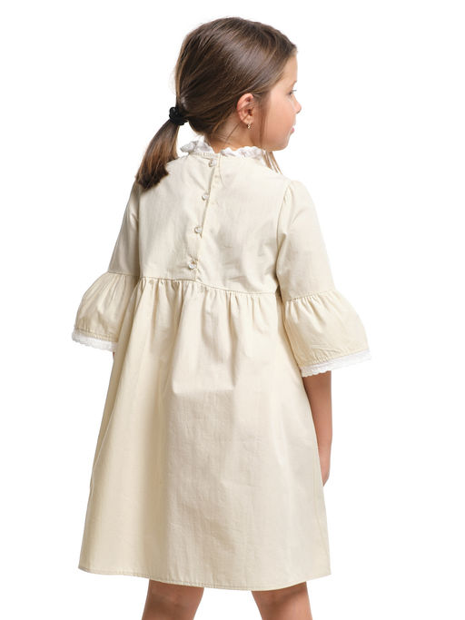 Платье для девочки UD 8070 бежевый - Mini maxi фото 3