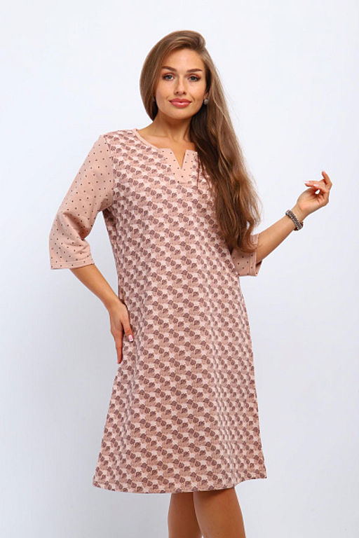 Сорочка теплая, футер с начесом (01060) - Плиона фото 32