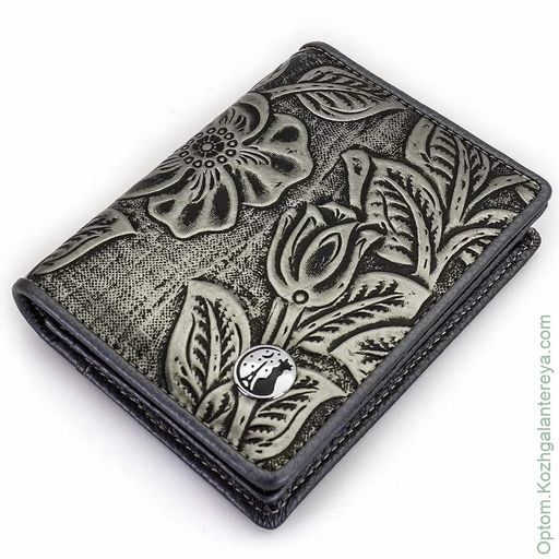 Женская кожаная визитница Sergio Valentini СВ 8064-491/2  фото 4