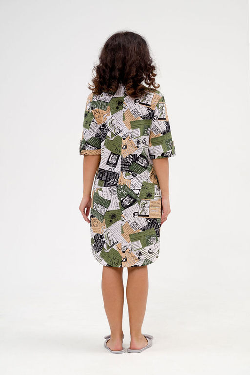 Халат-рубашка Туфелька (46-60) - Serenada фото 4