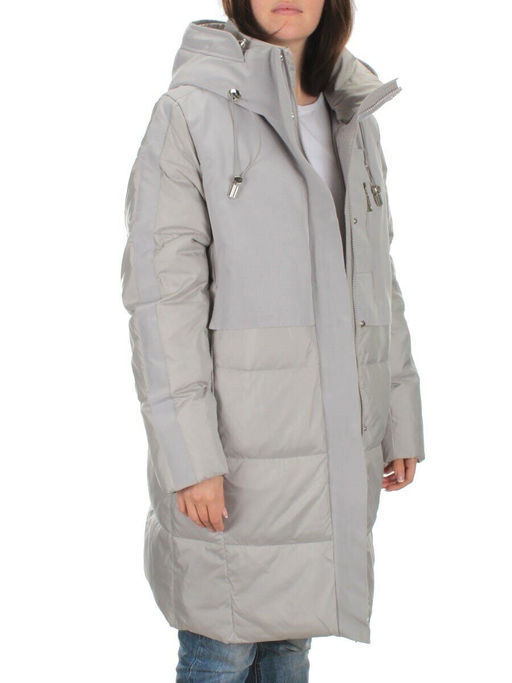 C223 LT. GRAY Куртка зимняя женская (200 гр. холлофайбера) - Fashion фото 8