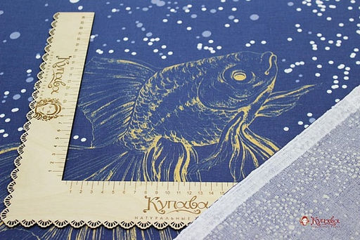 Перкаль Млечный путь градиент, ш.2.2м, хлопок-100%, 110гр/м.кв - Купава фото 2