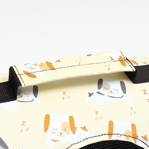 Сумка-переноска каркасная Щенки, размер M, 45 х 21 х 27 см - Пижон фото 8