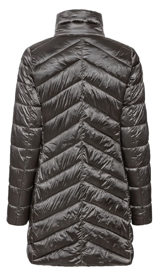 Женское стеганое пальто ESMARA серый металлик