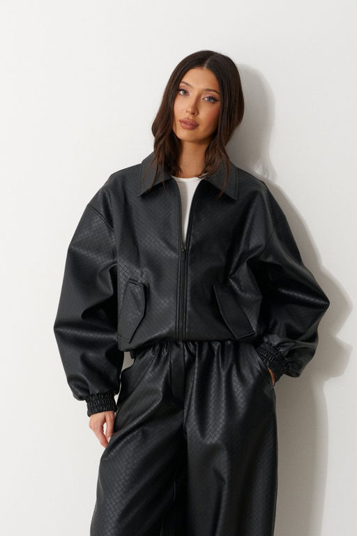 Бомбер Annete А5516 черный  фото 17