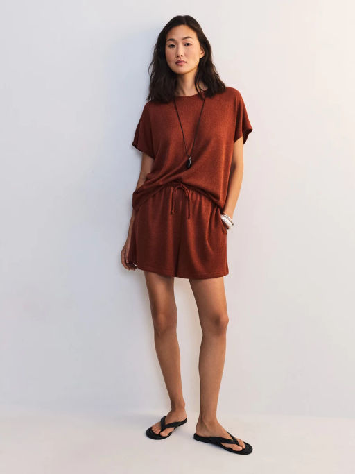 Трикотажные шорты из вискозы ZR2605012122-21 / Zarina