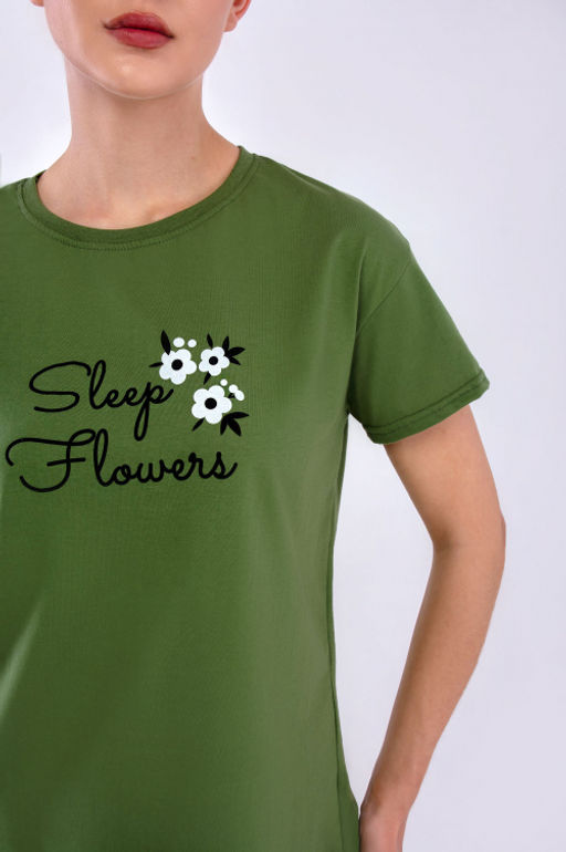 Арт. 9160 Пижама с шортами 42-50  (5 шт) Цвет:хаки