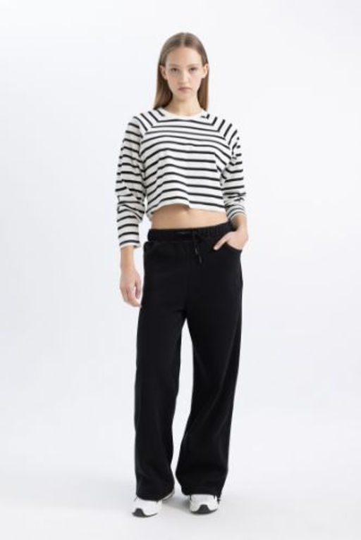 Coool Wide Leg Genis Bol Paca Kal?n Esofman Alt? Esofman Alt? Beli Lastikli Cepli