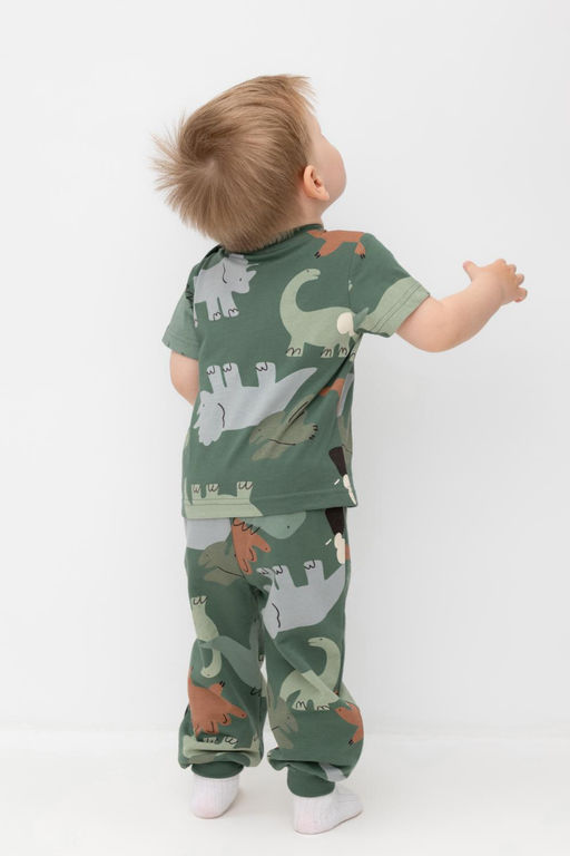 Crockid _ КР 400723/лесной мох,динопарк к492 брюки д/мал яс