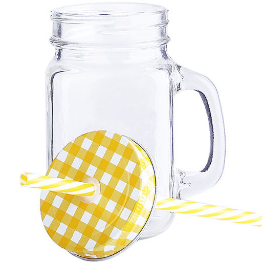 CL-7025C Кружка CALVE с крышкой и труб 400мл(х12) - Mayer&boch фото 2