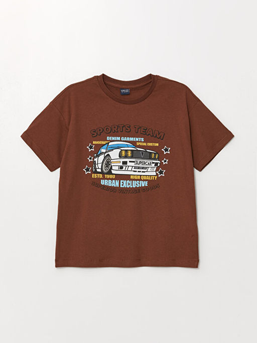 Rahat Kal?p Bisiklet Yaka Erkek ?ocuk Ti??rt