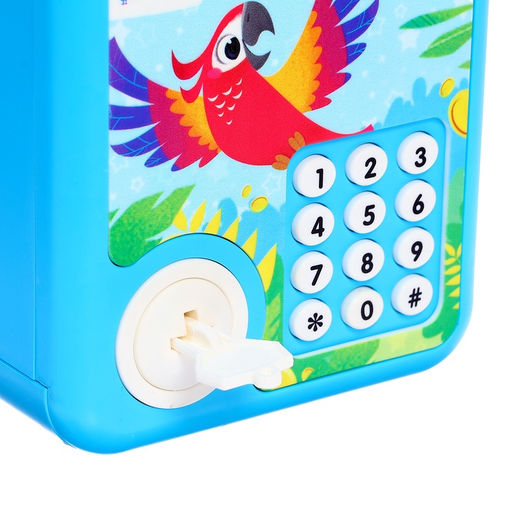 Музыкальная игрушка ZABIAKA «Супер сейф», голубой