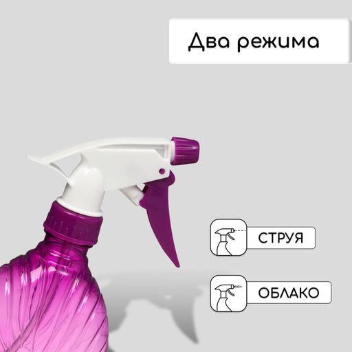Цена за 2 шт. Пульверизатор, 0,3 л, цвет МИКС, Greengo  фото 4