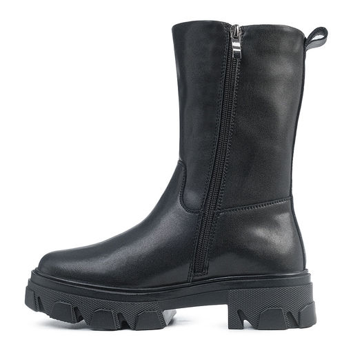 5B5281 ЖЕН Сапоги нат.кожа иск.мех ТЭП - Юничел фото 3