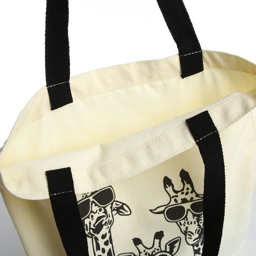 Сумка текстильная шопер без застёжки, 35×0.5×40 см, бежевый