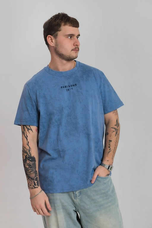 Футболка М124053Тв индиго