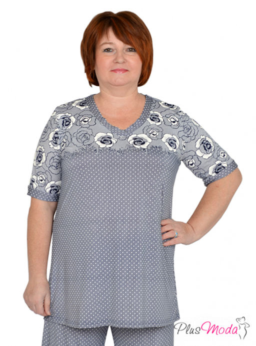 Туника Модель №560 размеры 44-84 - Plusmoda фото 6