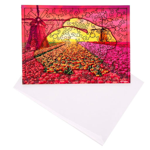 Пазл Цветущие тюльпаны - Puzzle фото 5