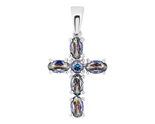 Подвеска, мистик кварц синий, Праведность