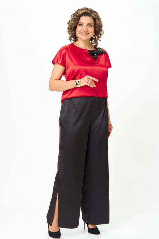 Костюм ANDINA CITY 9090-25 черный/красный  фото 2