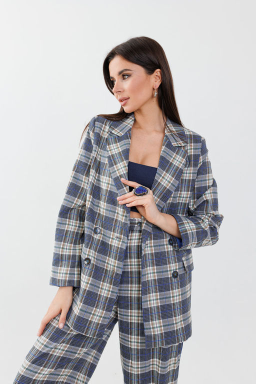 Костюм ANELLI 1297 СИНЯЯ КЛЕТКА  фото 6