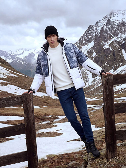 750 Slim Fit ??i Polarl? K??l?k Erkek Jean Pantolon