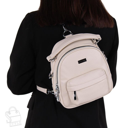 Рюкзак женский 69152 beige Velina Fabbiano-Safenta/20 в Новосибирске